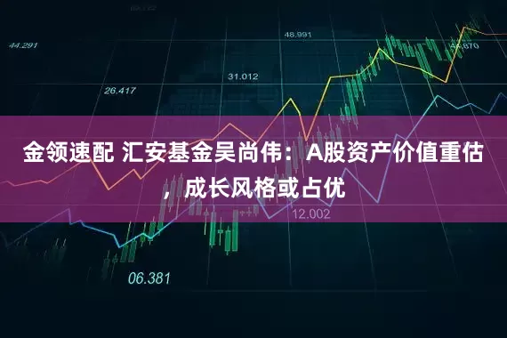 金领速配 汇安基金吴尚伟：A股资产价值重估，成长风格或占优
